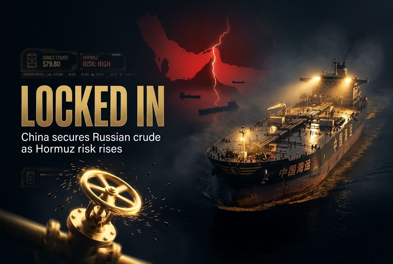 China Locks In Russian Oil While Everyone Else Watches the Strait of Hormuz