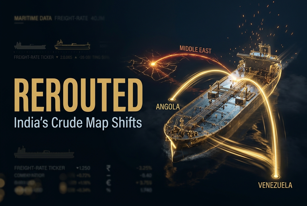 India's Refiners Are Quietly Rewiring Their Crude Map Around You