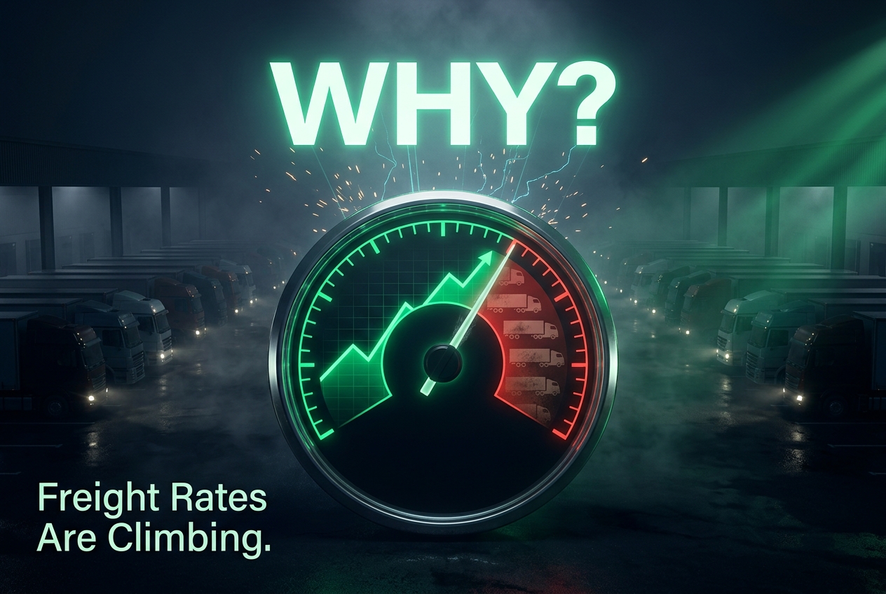 Freight Rates Are Climbing -- Nobody Can Agree Why