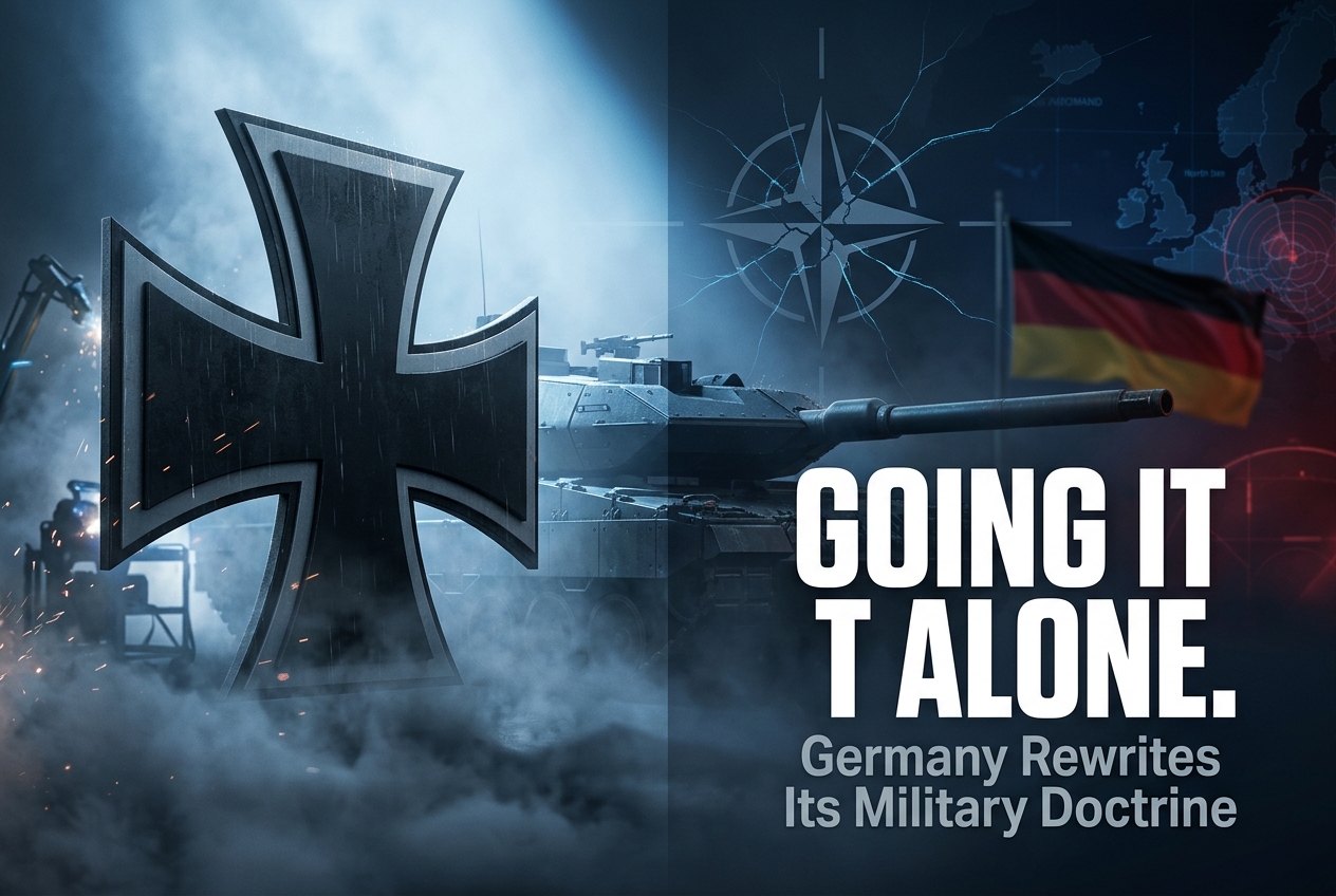 German Military Power Needs to Go It Alone