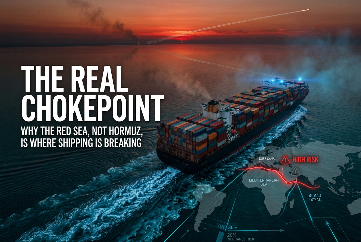 After Hormuz, Here’s Why the Red Sea Is Now the World’s Most Vulnerable Shipping Route
