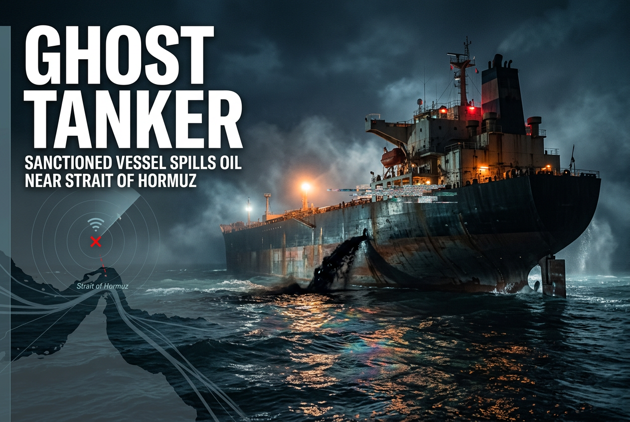 A Sanctioned 'Ghost Tanker' Is Now an Oil Spill Off Oman