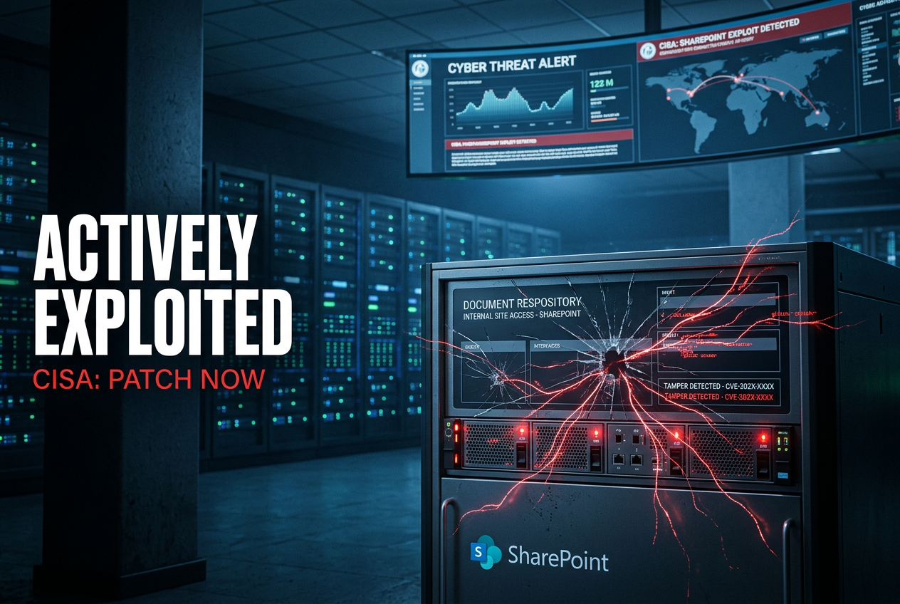 CISA to SharePoint admins: this one's already being used against you
