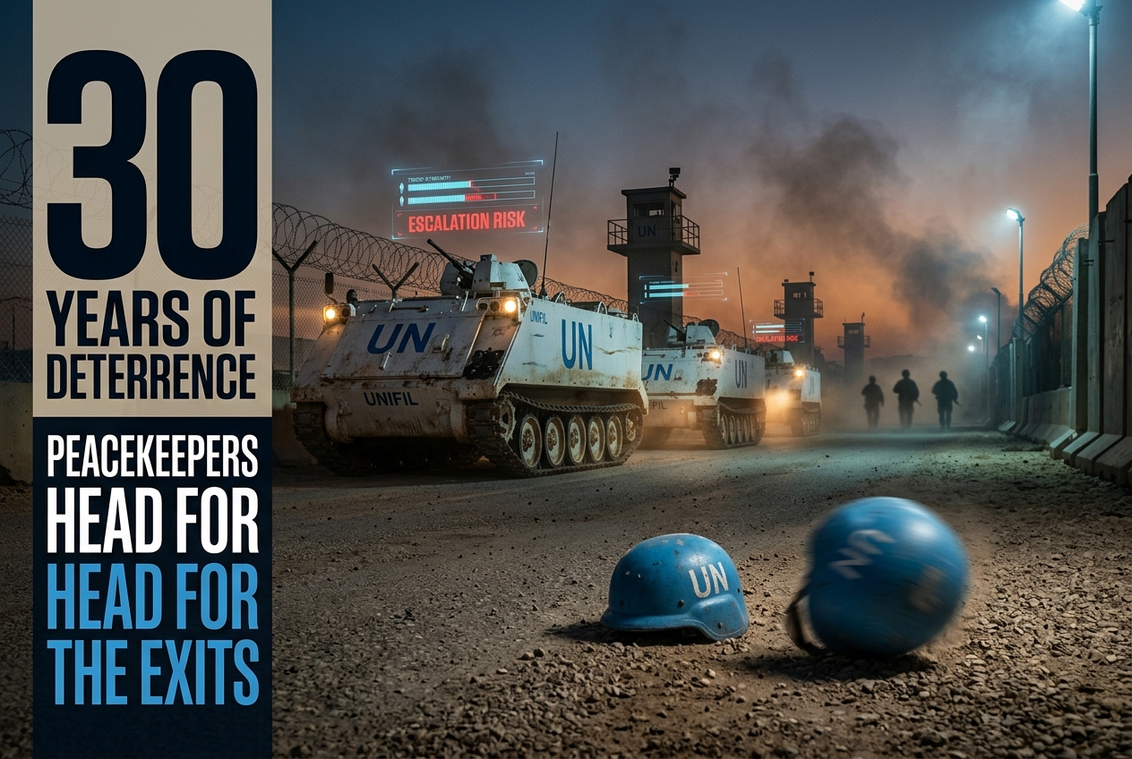 Lebanon’s Peacekeepers Are Heading for the Exits