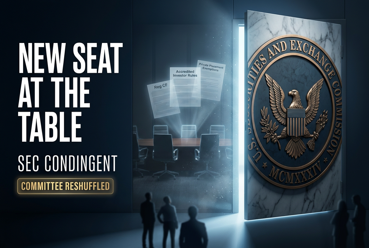 SEC Announces New Members of Small Business Capital Formation Advisory Committee