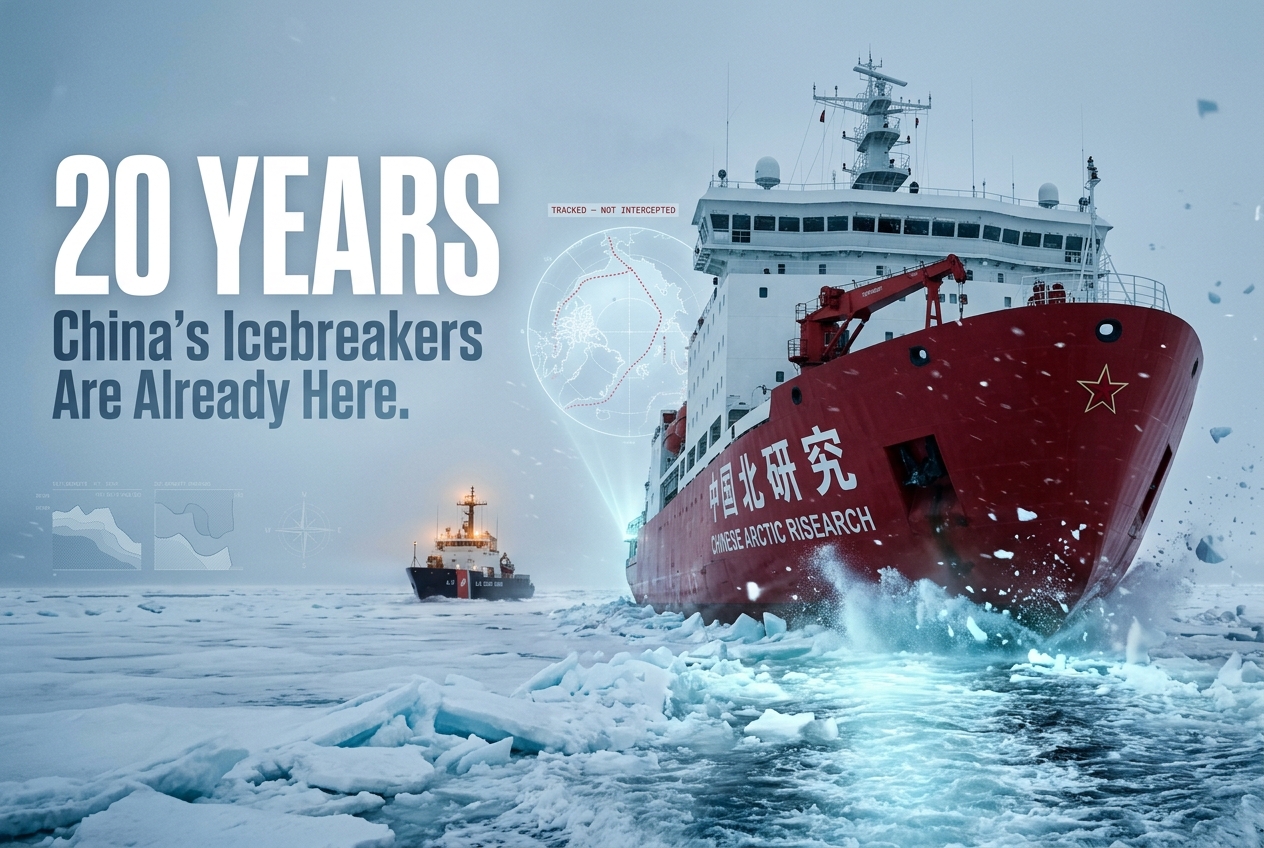 China's Icebreakers Cruise U.S. Arctic Waters, Coast Guard Watches Quietly