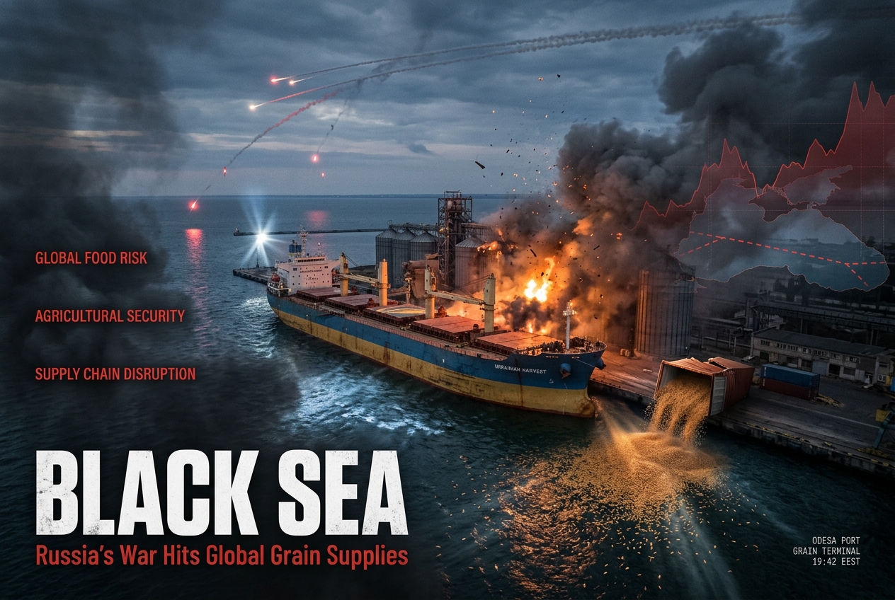 Russia's New Target Isn't Kyiv—It's the Grain Ships