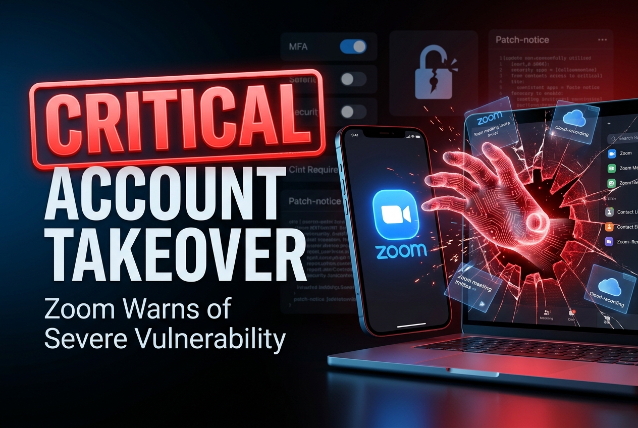 Zoom's Latest Bug: Critical Enough to Take Over Your Account