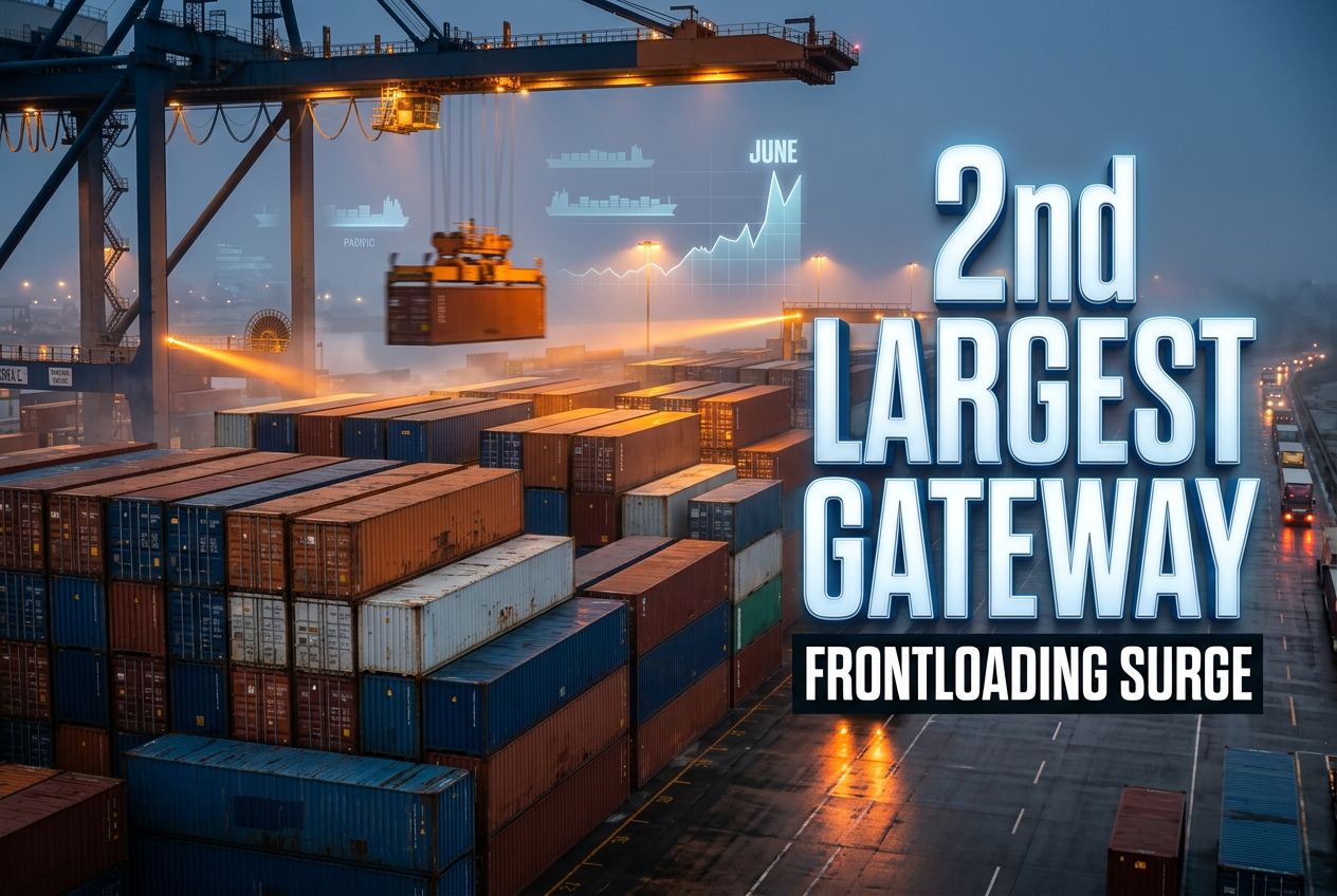 Los Angeles and Long Beach Post Strong June as Retailers Frontload Imports