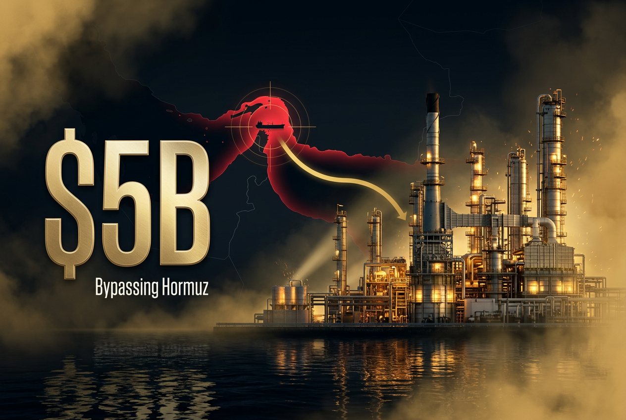 $5B Refinery Bet: Betting the Next Chokepoint Won't Be Hormuz