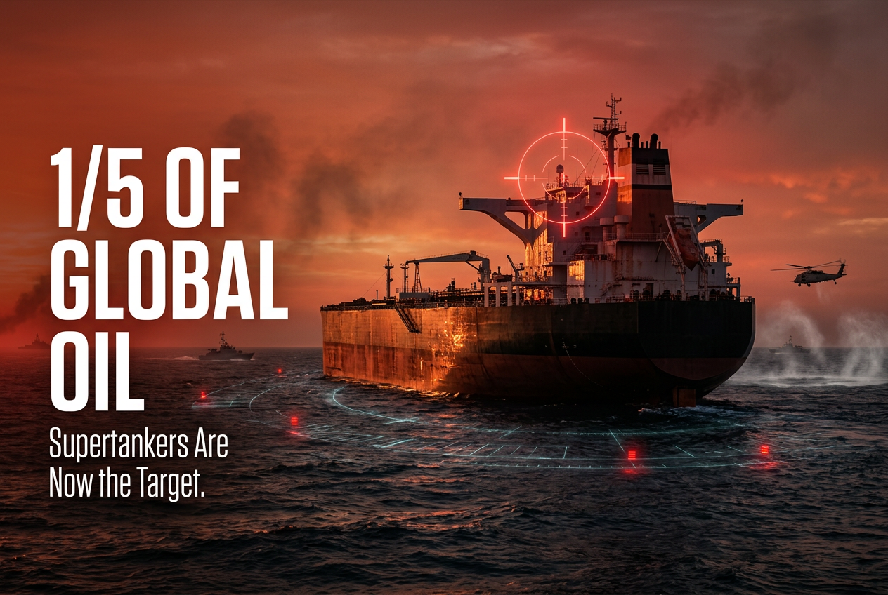 The Biggest Ships in the Gulf Are Now the Biggest Targets