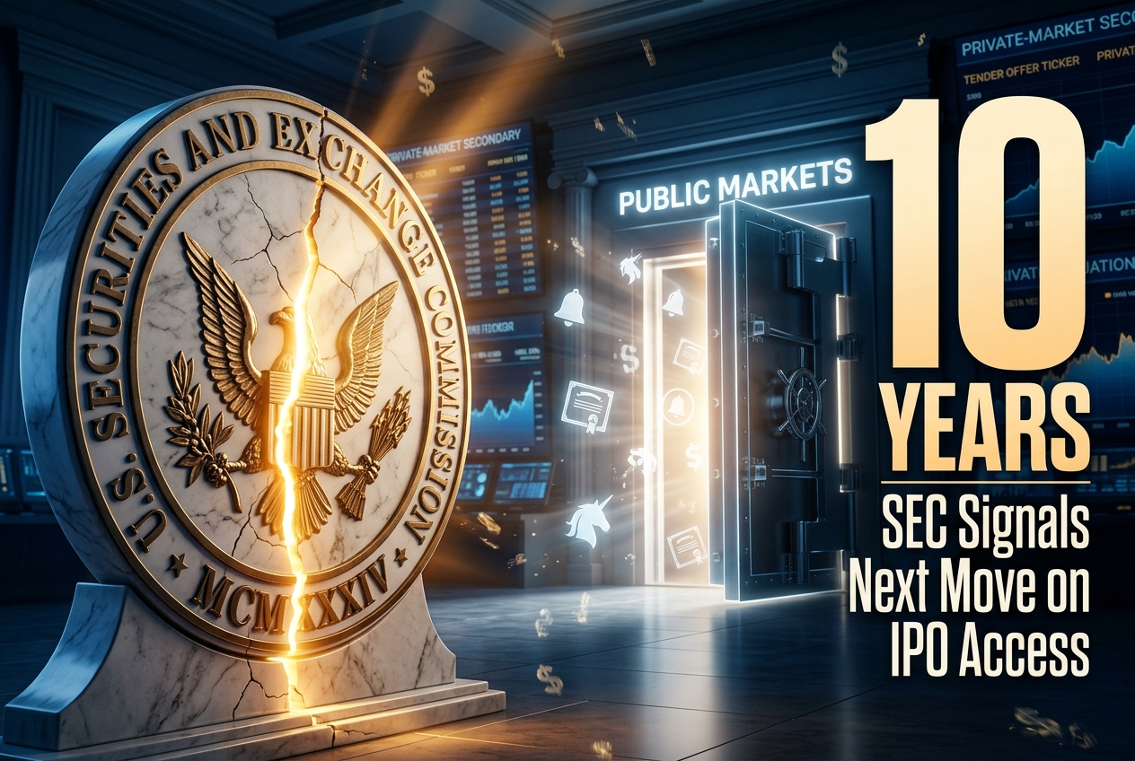 SEC's IPO 'Modernization' Roundtable Is a Tell About Where the Money's Actually Going