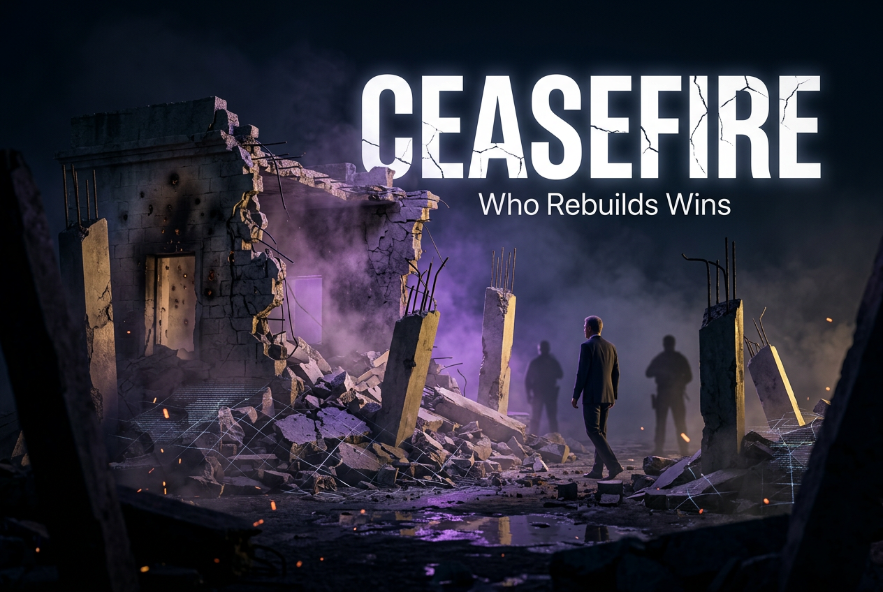 Lebanon's PM tours the rubble a ceasefire deal is supposed to fix