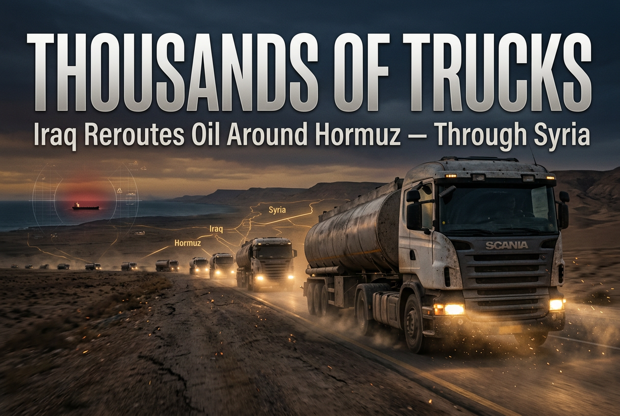 Iraq Is Trucking Oil Through Syria Because It No Longer Trusts the Strait