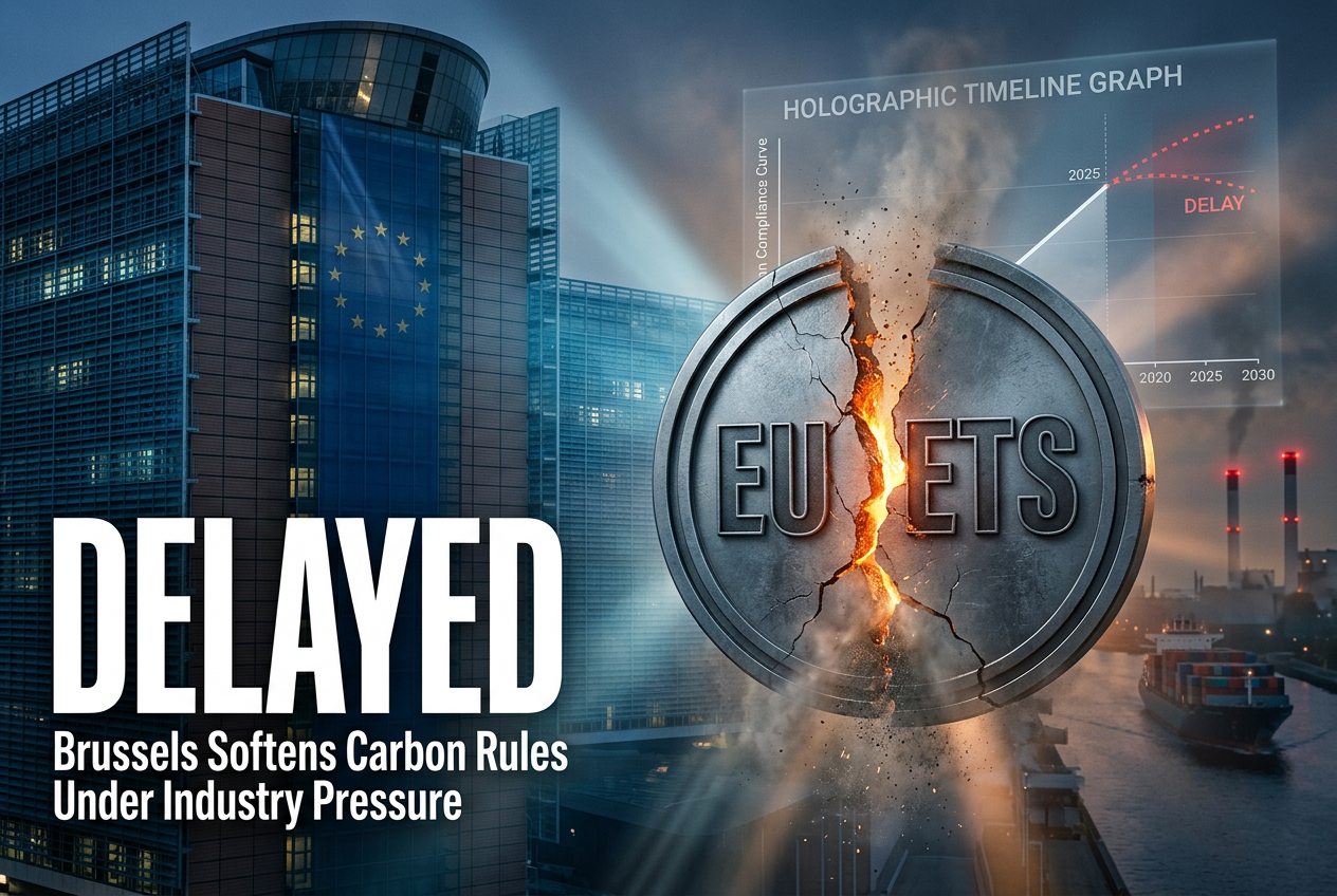 Brussels Just Told Industry: The Carbon Bill Can Wait