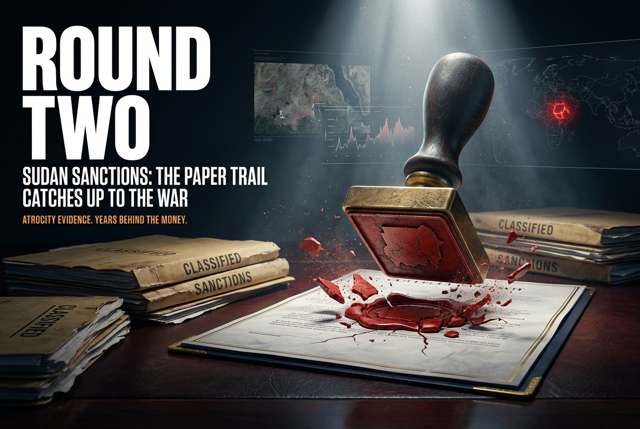 Sudan Sanctions Round Two: The Paper Trail Catches Up to the War