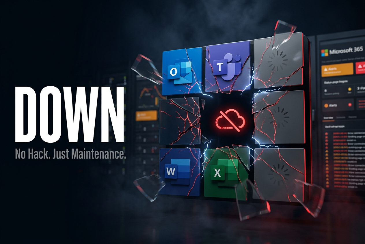 A maintenance bug just took down Microsoft 365 -- your backup plan can't be "wait"
